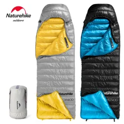 NATUREHIKE CW400 : Sac de couchage en duvet ultra-chaud et léger